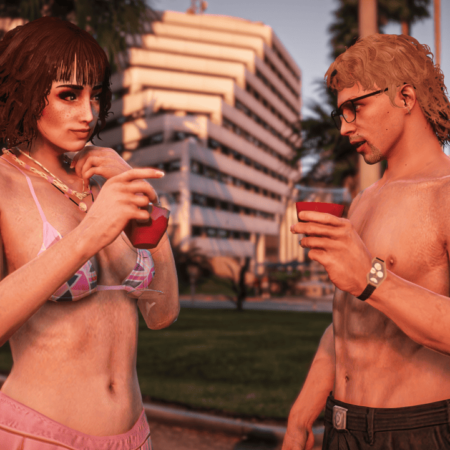 An updated version of GTA V with new characters and views