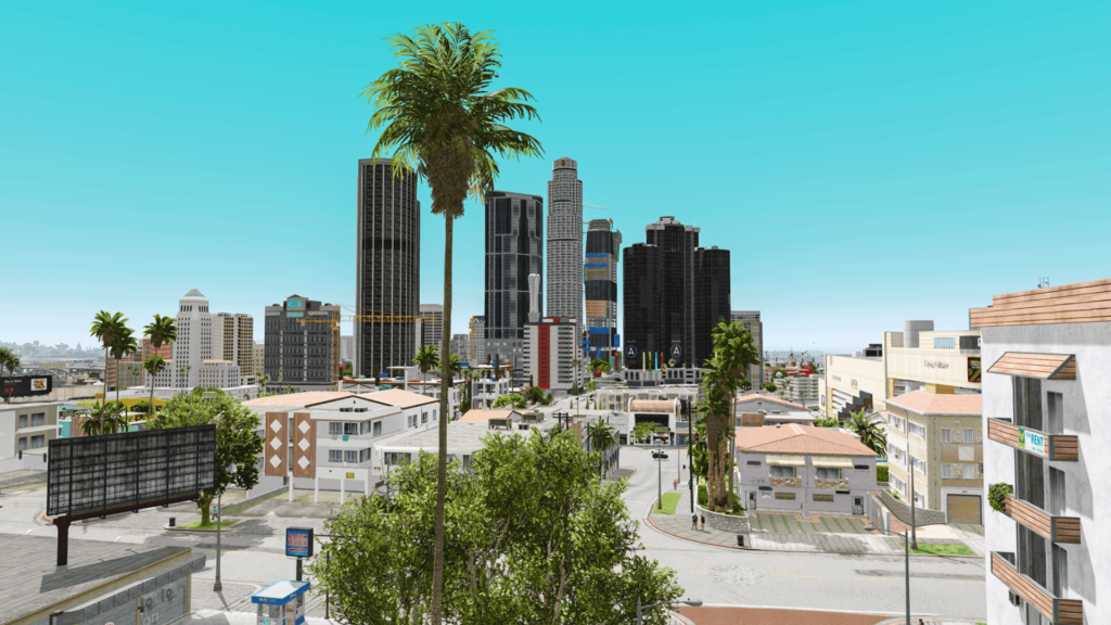 Grove Graphics mod for boosting the quality of GTA 5 game