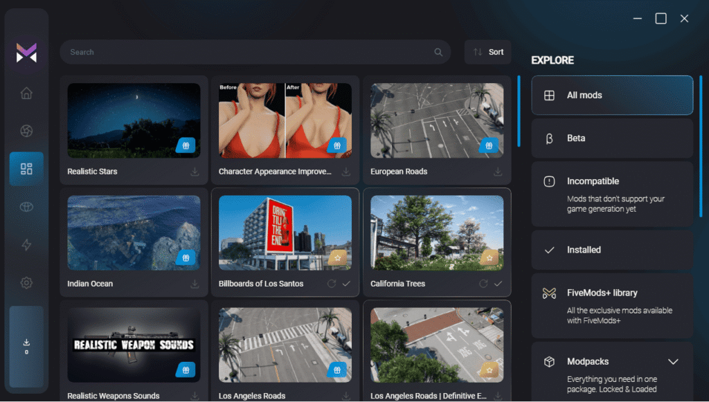 gta 5 mods library
